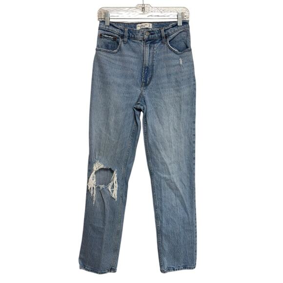 Abercrombie & Fitch Denim - Abercrombie & Fitch 90s Straight Ultra High Rise Jeans - Size 4/27